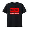 33 футболка Mad Max для печати Уличная мода винтаж Стирка дизайнерская одежда Топ для повседневной носки Немного уличный стиль homme