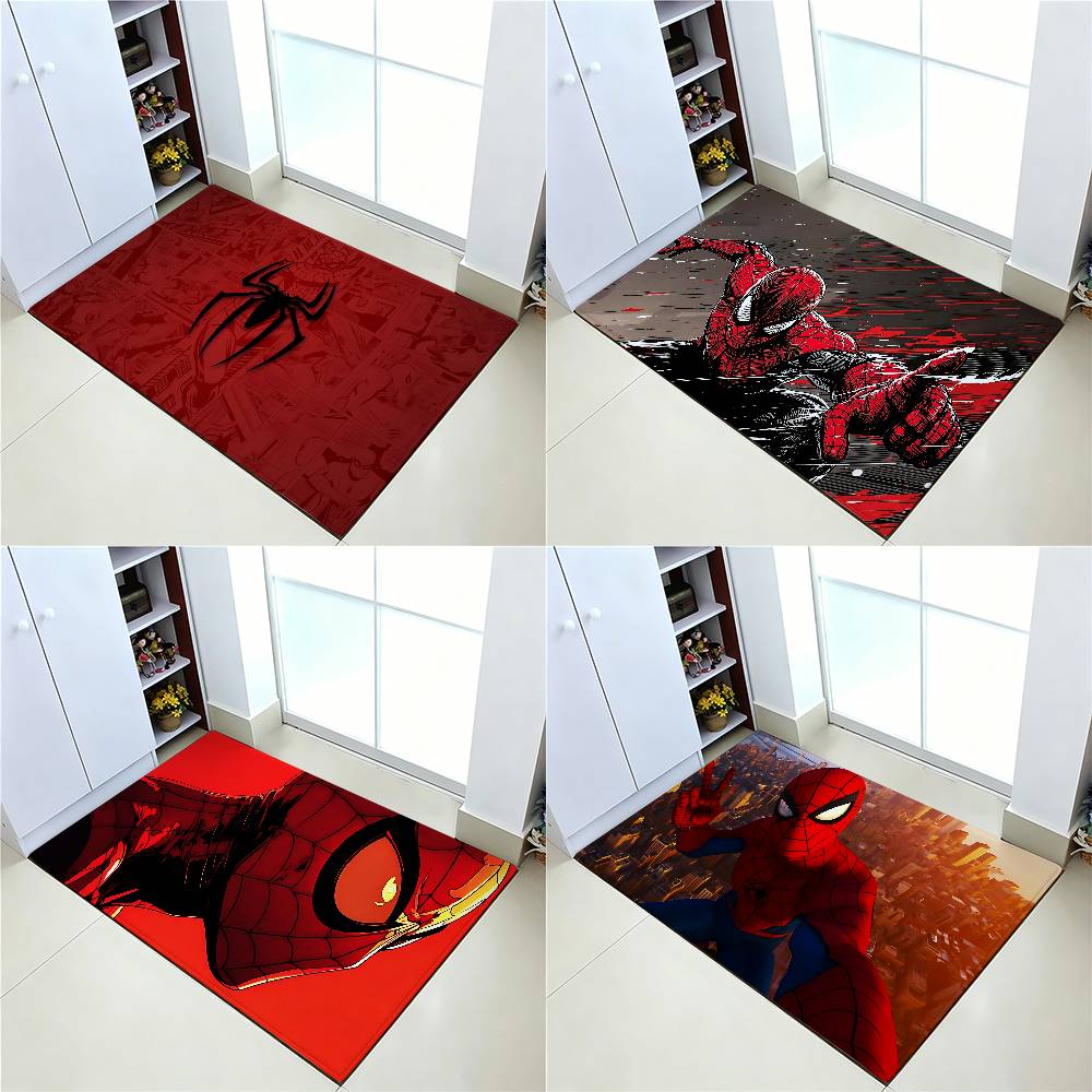Classic S-Spider-Man-S Carpet Bathroom Anti-slip Mat Door Mat Home Decoration Mat Entrance Door Mat Scratch-resistant Door Mat