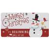 License Plates Sant Claus Metal Tin Signs for Wall Decoration Vintage Tags Metal Automotive Signs For Cafe Bar Club Garage Pu
