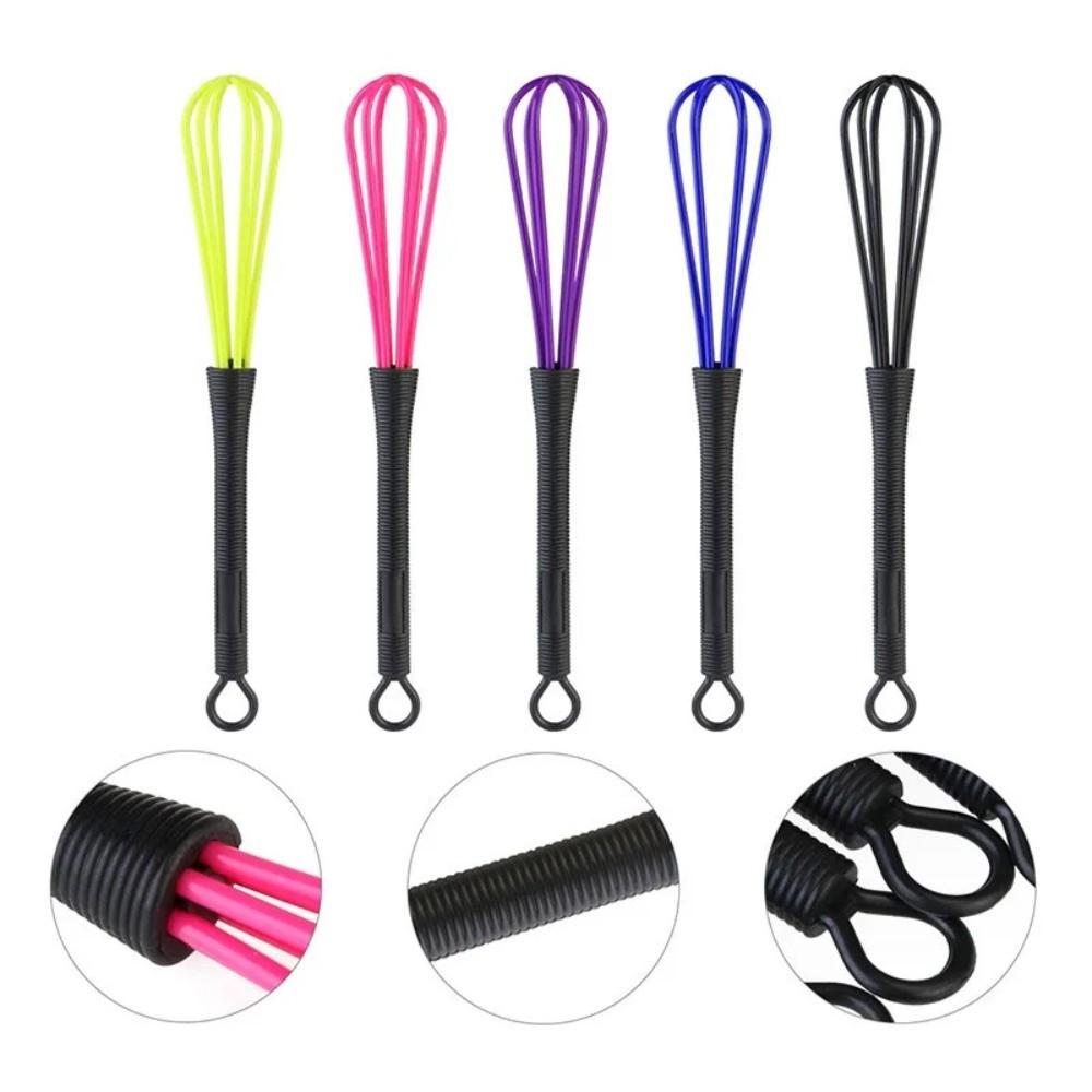 Plastic Hair Dye Mixer Manual Hair Treatment Stirrer Hair Color Mixer for Professional Barber