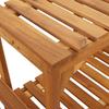 Hot Tub Enclosure Brown 230 x 230 cm Solid Acacia Wood