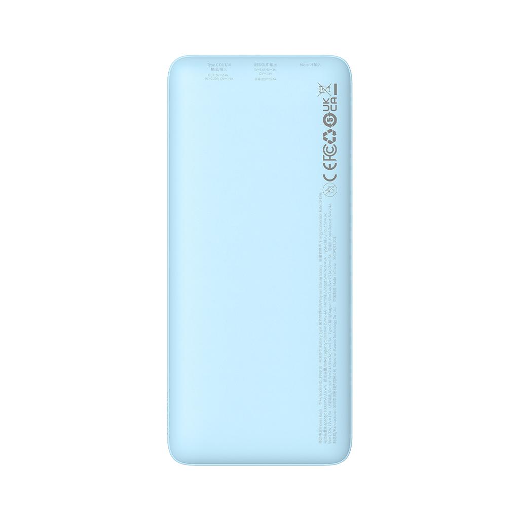 Powerbank 10000mAh Airpow Fast Charge 20W - blue