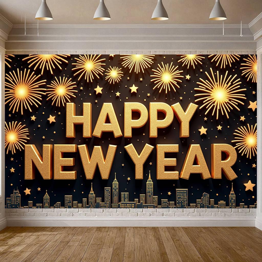 Звездный Баннер 3D Буквы Баннер для Мероприятия Праздничный Баннер Праздничный Декор Для Фотозоны Вечеринка с Отсчетом Дома