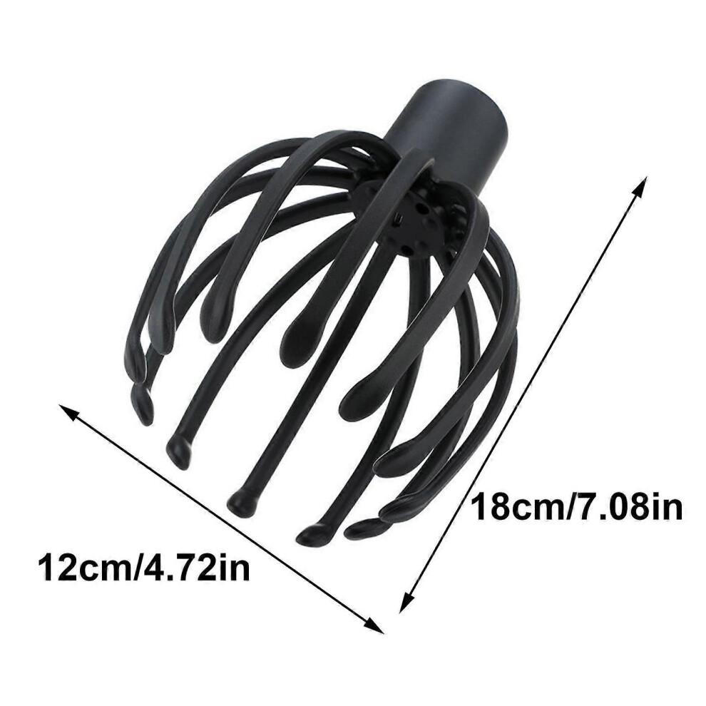 Compact Electric Head Massager with Multiple Claws, Lightweight Scalp Relaxation Tool for Home Use
