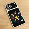 Milky Way Epoxy For iPhone 17pro/proMax Full body Back Cover Decal Skin Colorful Rear Protective Sticker Film