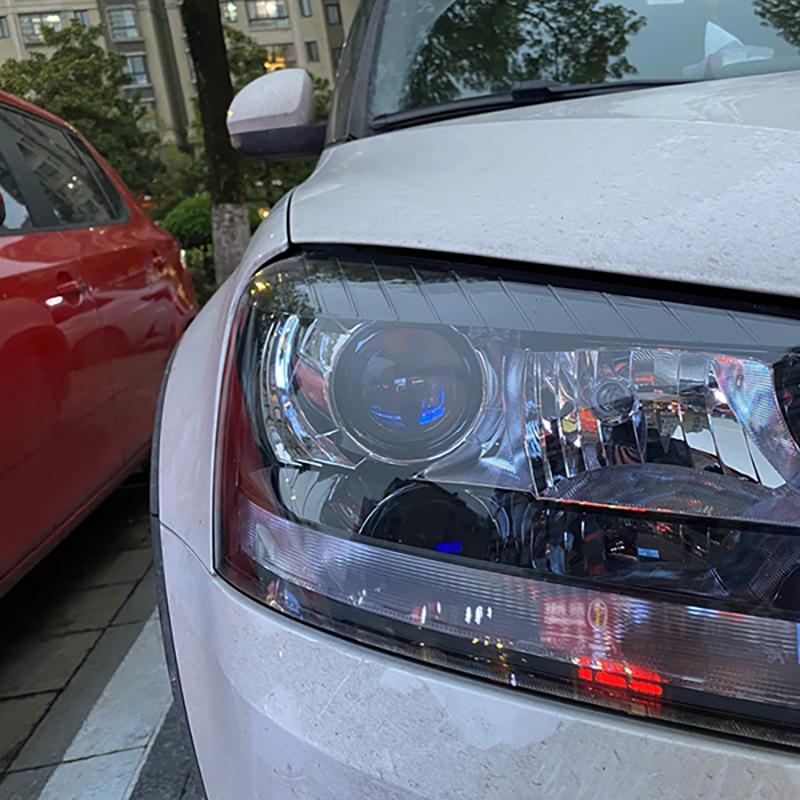 130W 2X Bi-LED Hyperboloid Projector Lenses H1 Bulb 9005 9006 H4 H7 LED Lamps For Headlight Car-styling Retrofit Hi/Lo Beam Lens