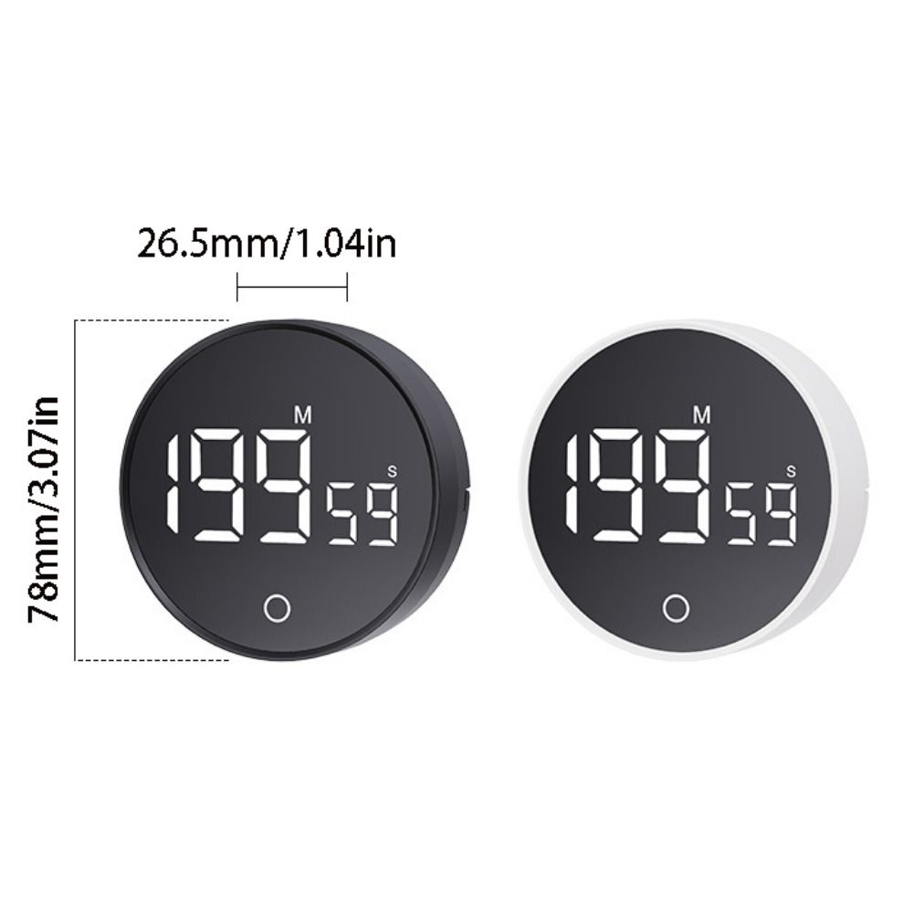 Multifunctional Rotating Countdown Timer Visualization Time Management Reminker Gift