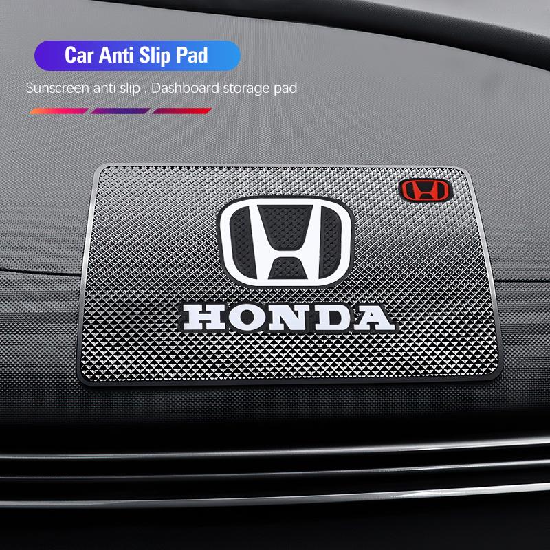 Car Dashboard Non-slip Mat Phone Key Storage Pad Car Accessories For Honda civic accord fit jazz pilot CRV odyssey passport city DE6 fdxk4