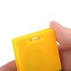 1M Portable Mini Multifunctional Keychain Square Steel Tape Measure With Gradienter