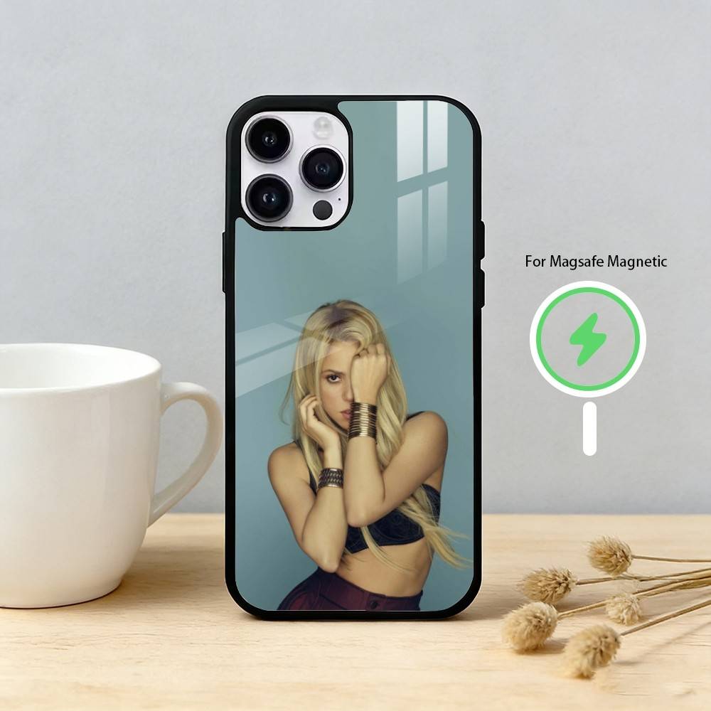 Singer S-Shakira    Phone Case For iPhone 17,16,15,14,13,12,Plus,Pro,Max For Magnetic Wireless Charge