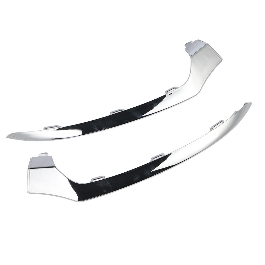 2 шт. хромированная нижняя отделка переднего бампера 2058851374 замена для Benz C-Class W205 C205 A205 S205