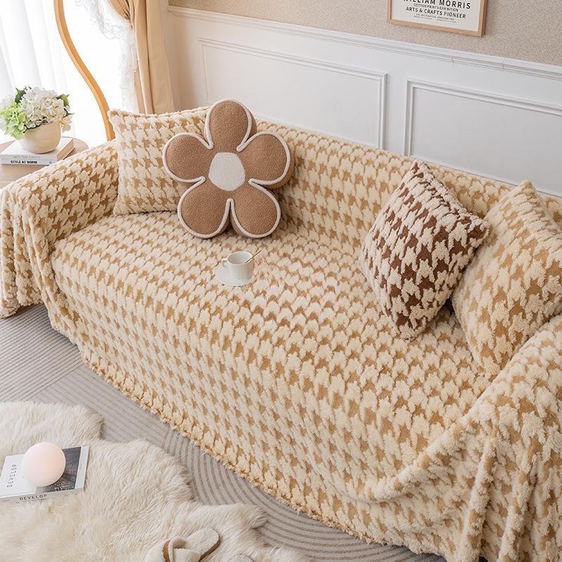 Чехол на диван, ткань, полный чехол, чехол для дивана, чехол для дивана, утолщенный флисовый чехол для дивана, полотенце