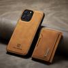 2 In 1 Detachable Magnetic Leather Case for IPhone 16 Pro Max 15 13 12 11 Xs XR 14 Plus Se 2022 Wallet Cover Cards Holder Pocket