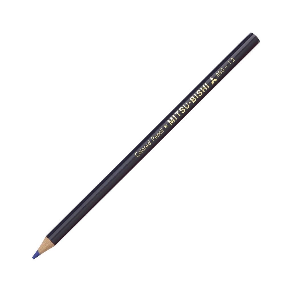 Mitsubishi Pencil Colored Pencils 880 Single Color 1 Purple, Dozen, K880.12