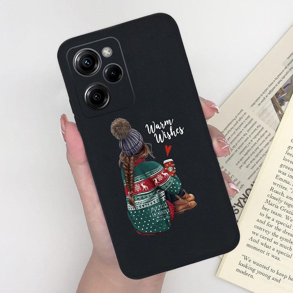 Силиконовый чехол для Xiaomi Poco X5 Pro Медведь-пилот Задняя крышка для POCOX5 X5Pro 5G Poco X 5 Pro Мягкие матовые защитные чехлы для телефона