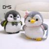 Плюшевая кукла пингвин для девочек и мальчиков, мягкая игрушка, очаровательный плюшевый пингвин, декоративные рождественские подарки