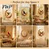 Acrylic Sun Catcher Flower Bird/Butterfly Crystal Catcher, Decorative Hanging Ornament for Window Living Garden Decorations Room Bedroom And