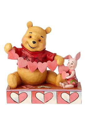 Enesco Disney Traditions Фигурка Пух и Пятачок Сердце Ш13.3 x В14 x Г5см 4059746
