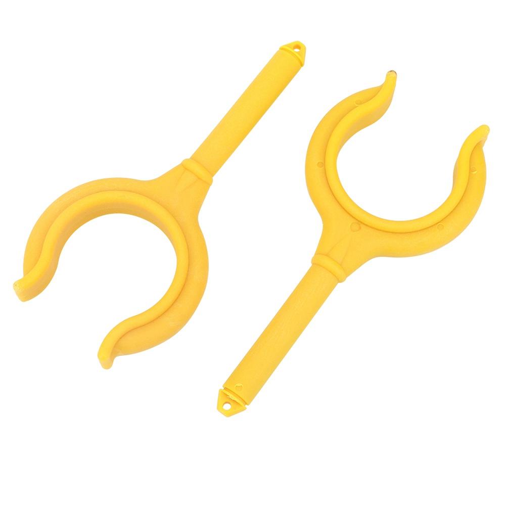 2 шт. Уключины для лодочных весел, держатель для удочки, кронштейн, морские аксессуары для резиновой надувной лодки(желтый)