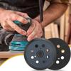 125mm 5 Inch Sander Pad 8-Holes 3 Nails Backing Sanding Disc Pad Hook Loop Sanding Pads for Electric Orbital Sander Polishing