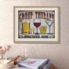 DIY Diamond Painting Various Wine Glasses Cross Stitch Kit Mosaic Art Diamond Painting Full Circle/Square Diamond Home Decoration