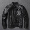 Китайский размер Мужская кожаная куртка из коровьей кожи Мужские куртки из коровьей кожи Весна Осень