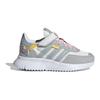 adidas Originals Retropy F2 Удобные Универсальные Нескользящие Низкие Детские Кроссовки для Бега Детские Кроссовки для Бега Белые IG4225