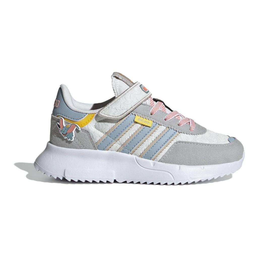 adidas Originals Retropy F2 Удобные Универсальные Нескользящие Низкие Детские Кроссовки для Бега Детские Кроссовки для Бега Белые IG4225
