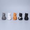 Simulation Cat Pet Model Cute Mini Cat Decoration Creative Cat Ornament  Kids Toy