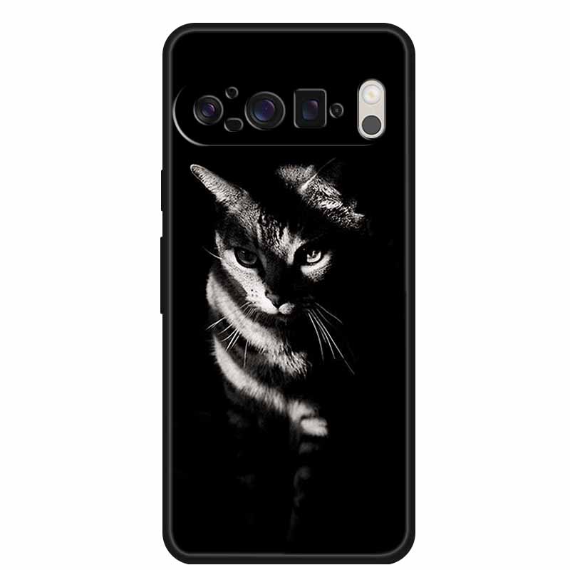 Для Google Pixel 10 Pro XL 5G Чехол 10Pro XL 6.8" Coque Черный Силикон Мягкий ТПУ Чехол для Телефона Для Google Pixel 10 Pro Чехол Оболочка Сумка