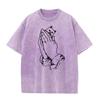 100% Cotton 230gsm Washed Old Craft Oversized T Shirt Big Size O-neck Oversized Men Tshirt Cool T-shirt Women Tee Shirts Tops