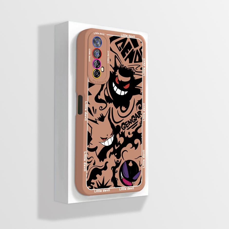 For Realme 7 Case Soft Silicone Cute Cartoon Phone Cover Shell for OPPO Realme Narzo 20 Pro 30 Narzo30 4G Cases New Design Funda