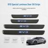 Магнитные пороговые накладки для BYD Han: Декорация педали ножного управления моделью аккумулятора