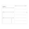 EDiT 2027 January 2027 1 Page per B6 Modified Planner, Start, Day, Size, Refillable, 27WDR-ETA-RFL
