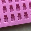 Original Deals Silicone Mold for 50 Haribo Bear Gummy Candy, 18.7 x 13.7 x 1 cm, Pink, Baking DIY