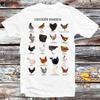 Chickens List Cute Chicken Animal T Shirt B1009