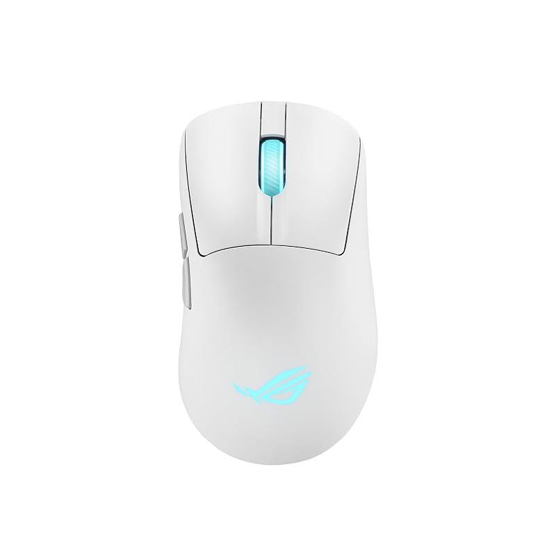 Игровая мышь ASUS / ROG Keris II Origin / Протестирована профессиональными игроками в FPS / 65 г / Эргономичный дизайн / RGB-подсветка / 42 000 точек на дюйм ROG AimPoint Pro