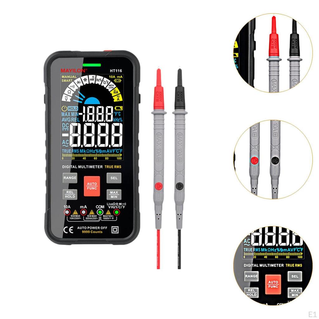 Цифровой мультиметр электрик инструмент ручной многофункциональный электрический автоматический диапазон точный умный