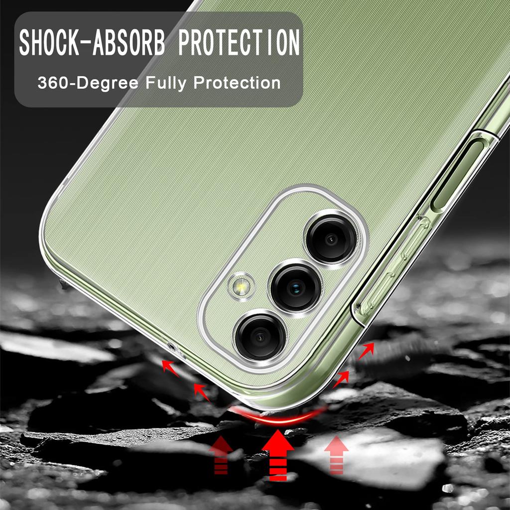 Двойной чехол спереди и сзади на 360°, полный чехол для Samsung Galaxy A05 A14 A24 A54 A53 A33 A13 A12 A32 A52 A51 Redmi 13C iPhone 15 13 14 7 8 11 12 Pro Max