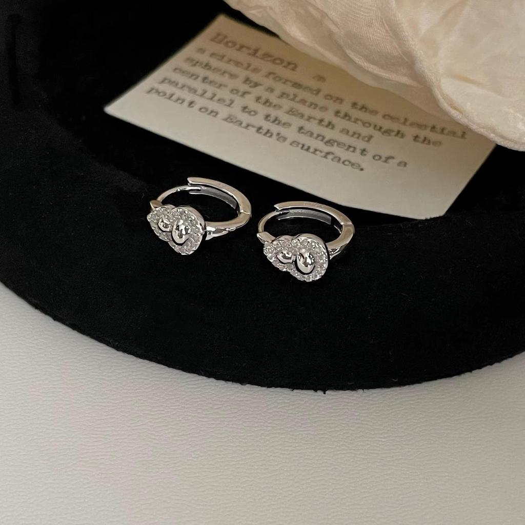 Серьги-кольца из стерлингового серебра 925 пробы: 2025 Современный Нишевый Дизайн - Элегантный и Роскошный для Женщин