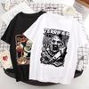 Хэллоуин Y2k Футболки Топы Смешное Искусство Клоун Ужастик Футболка Женская Мужская Готическая Манга Футболка Харадзюку Винтажная Футболка Одежда