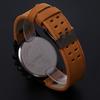 Fashion Leather Men's Sports Watch/Calendar Display/Casual