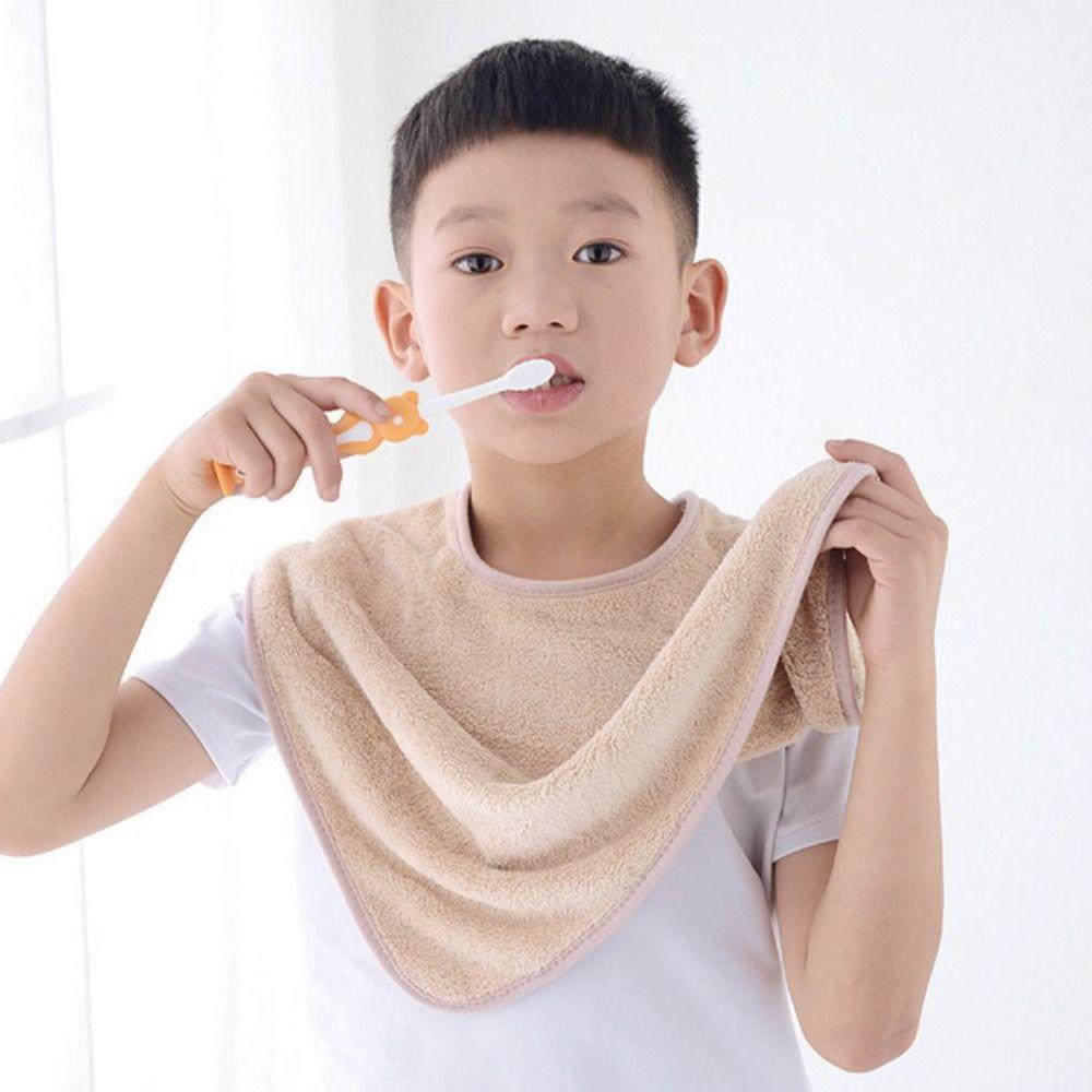 Soft Baby Saliva Towel Absorbent Kids Feeding Eating Apron Comfortable Toddler Towel Feeding Time