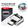 Tf Card Reader Tf Card To Type-C Card Reader Otg Adapter Memory Card To Usb C High Speed For Mobiles Phones Laptop B