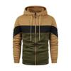 Men‘s Zipper Pullover Long Sleeve Hooded Sweatshirt Tops Blouse
