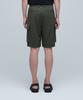 MUSINSA STANDARD Wide Banding Cargo Half Slacks [Dusty Khaki]