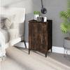 VidaXL Bedside Table Smoked Oak 40x35x70 Cm Engineered Wood 819654