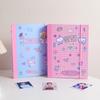 Kawaii A5 Photo Album Binder 6-holes Loose-leaf Kpop Photocard Collect Book Hard Paper Cover 3/5inch Card Sleeves Bag Stationery