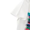 27Kids Boys' Short-Sleeved T-Shirt Summer Kidsren's Clothing Kidsren's Dinosaur Half-Sleeved Printed Top Baby Boy Pure Cotton Round Neck