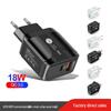 18-ваттное PD USB-зарядное устройство с QC3.0 для телефонов и планшетов - спецификация США/ЕС/Великобритании